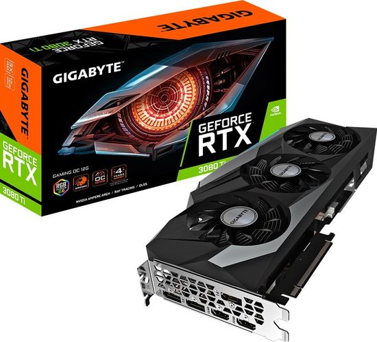 Видеокарта Gigabyte GeForce RTX 3080 Ti Gaming OC