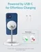 Беспроводное зарядное устройство Anker PowerWave Magnetic 2-in-1 Stand A25611Y1 (Белое)