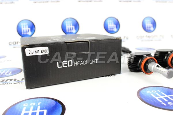 Автолампы светодиодные LED Headlight 6000к цоколь H11
