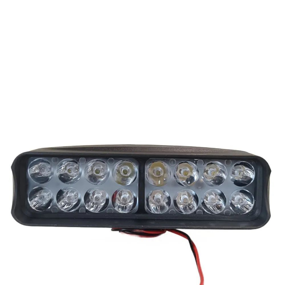 Фара фонарь 12-80v 24w (150х50мм) для электровелосипеда самоката