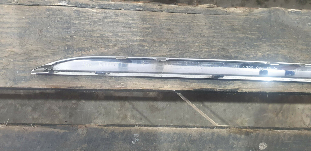 Молдинг заднего бампера Mercedes S-Class (W222) 13-17 Б/У Оригинал A2228851221