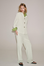 ПРЯМОЙ БЛЕЙЗЕР ИЗ ЛЬНЯНОЙ СМЕСИ — ZW COLLECTION — ZARA