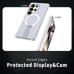 Прозрачный чехол Mesh Pro Magnetic Case для Samsung Galaxy S23 Ultra