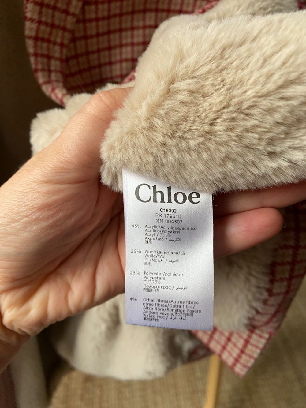 Пальто Chloe, 128