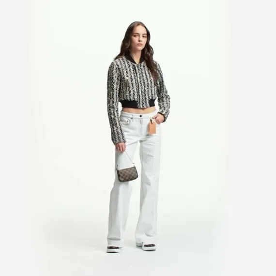 Клатч Louis Vuitton Mini Pochette коричневый