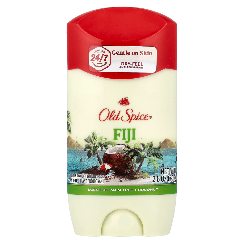 Old Spice, дезодорант-антиперспирант, Фиджи, 73 г (2,6 унции)