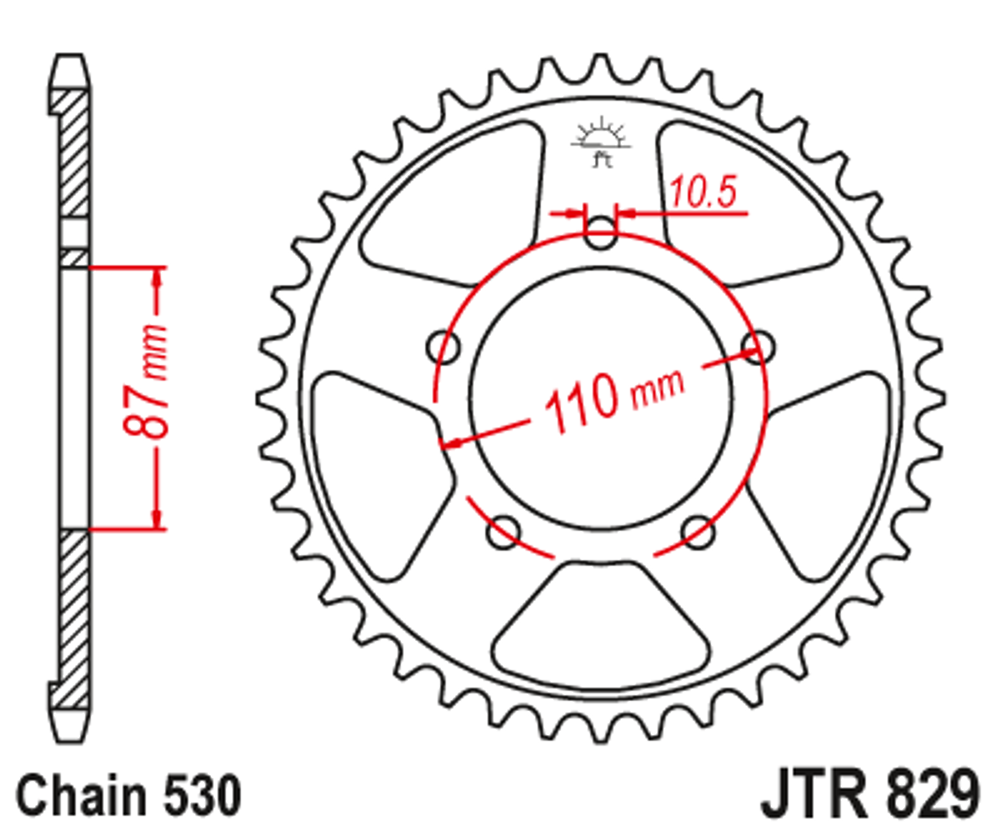 Звезда JTR829.43