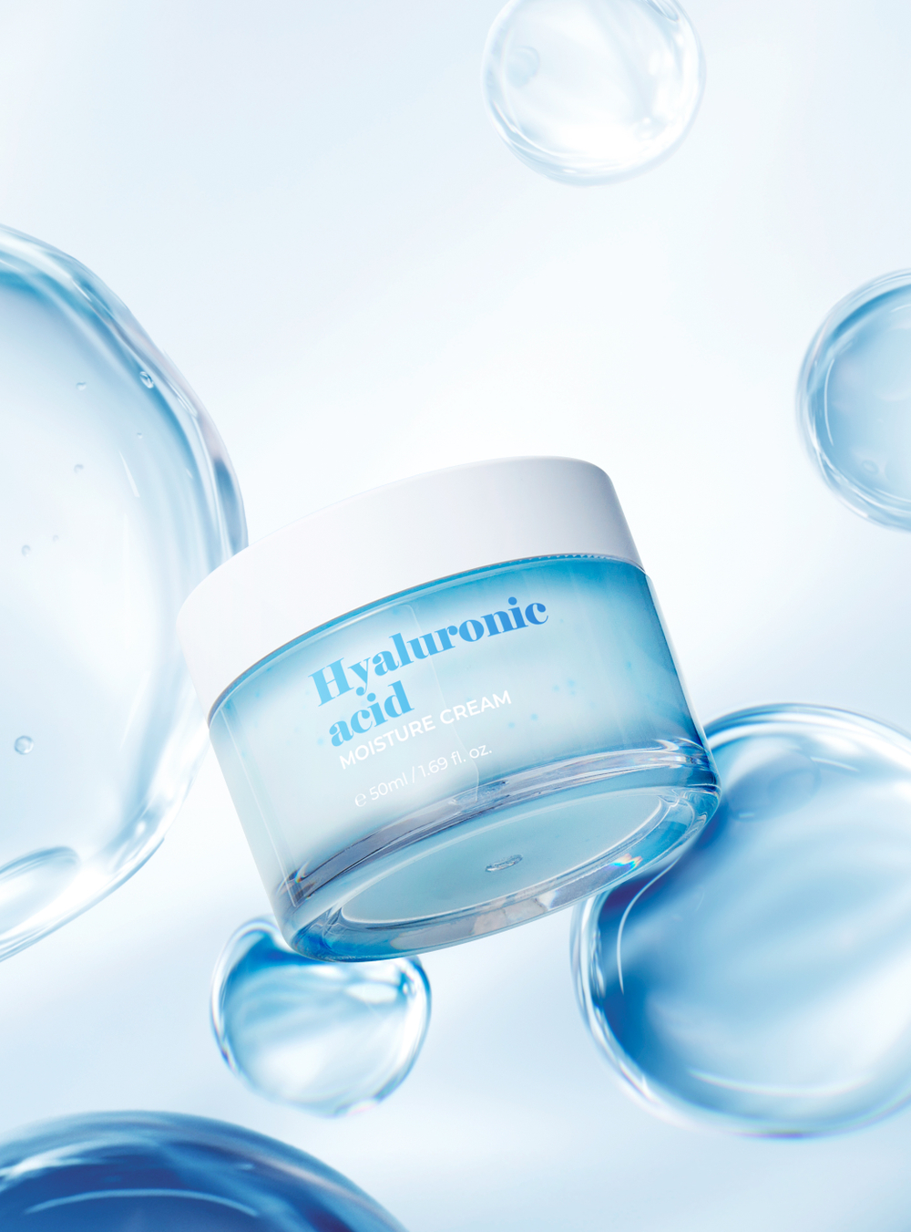 Beauty Of Majesty (BOM) Увлажняющий крем с гиалуроновой кислотой-HYALURONIC ACID MOISTURE CREAM,30 мл