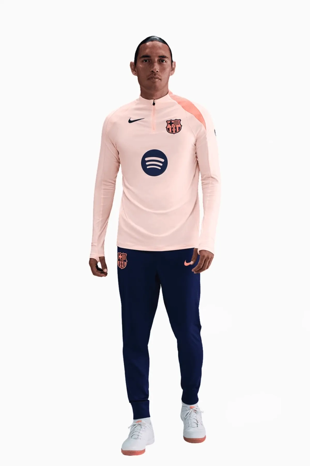 Кофта Nike FC Barcelona 25/26 Strike - оранжевый