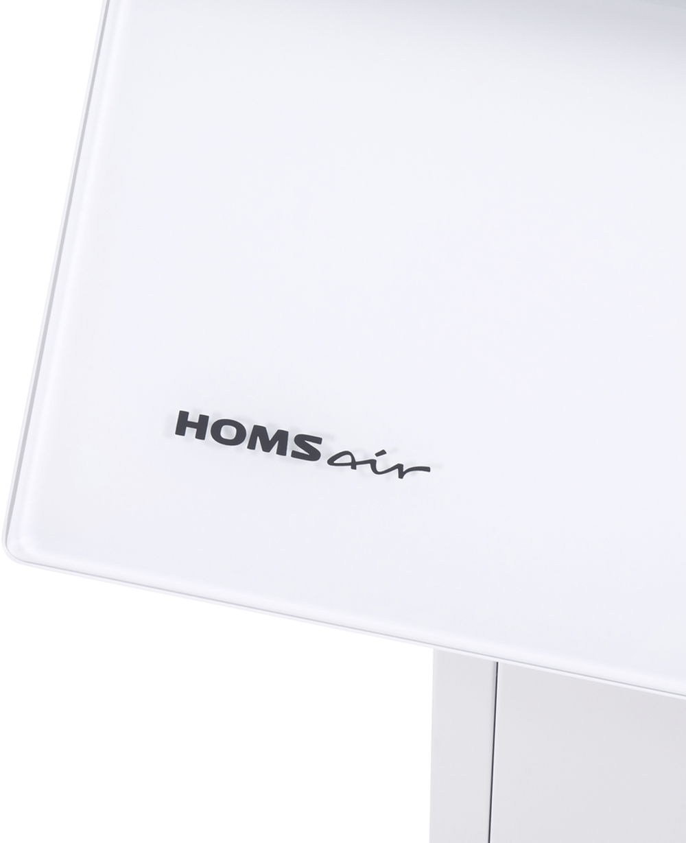 HOMSAir VERTICAL 60 Glass White
