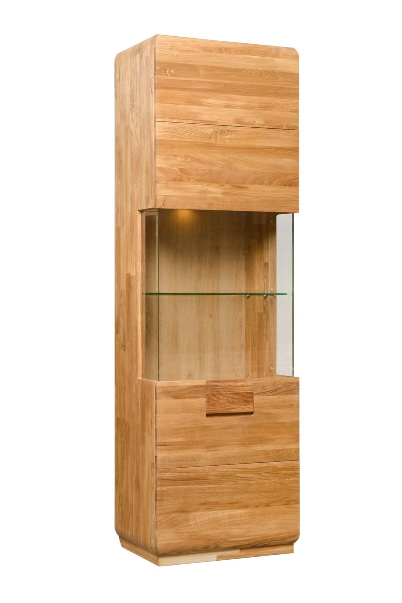 ФАИНА Шкаф с витриной (вар.1L)