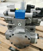 A4VSO250HS4/30R-PPB13N00 - Насос аксиально-поршневой регулируемый с наклонной шайбой, рабочий объем 250 см3, HS4 = регулирование подачи насоса пропорциональным клапаном, номинальное давление 350 бар