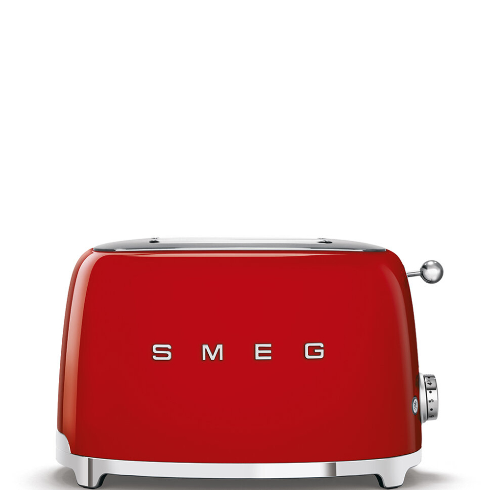 Тостер Smeg Стиль 50-х годов для 2 тостов красный