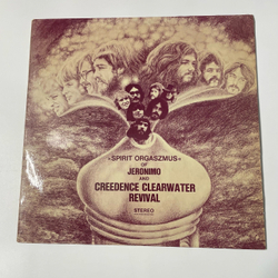 Винтажная виниловая пластинка LP Creedence Clearwater Revival и Jeronimo Spirit Orgaszmus (Германия, 1970) розовый винил
