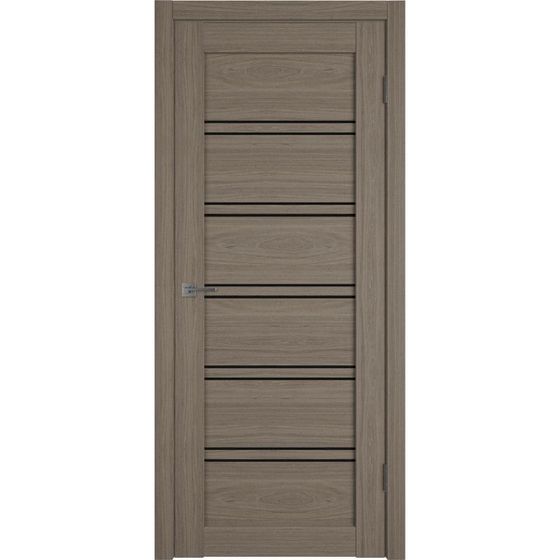 Цена на Фото двери экошпон VFD Atum Pro 28 Brun Oak стекло Black Gloss Купить Фото двери экошпон VFD Atum Pro 28 Brun Oak стекло Black Gloss