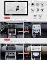 Магнитола для Range Rover 4 2012-2017 / Sport 2 2013-2017 - Kuberg ZF-1304 монитор 13.3", Android 11, CarPlay, 4G SIM-слот