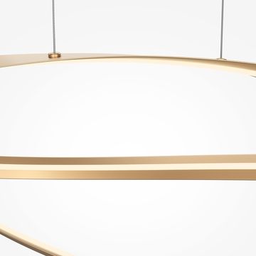 Подвесной светодиодный светильник 38W 3000K MOD283PL-L40BS3K латунь Plons Modern Maytoni