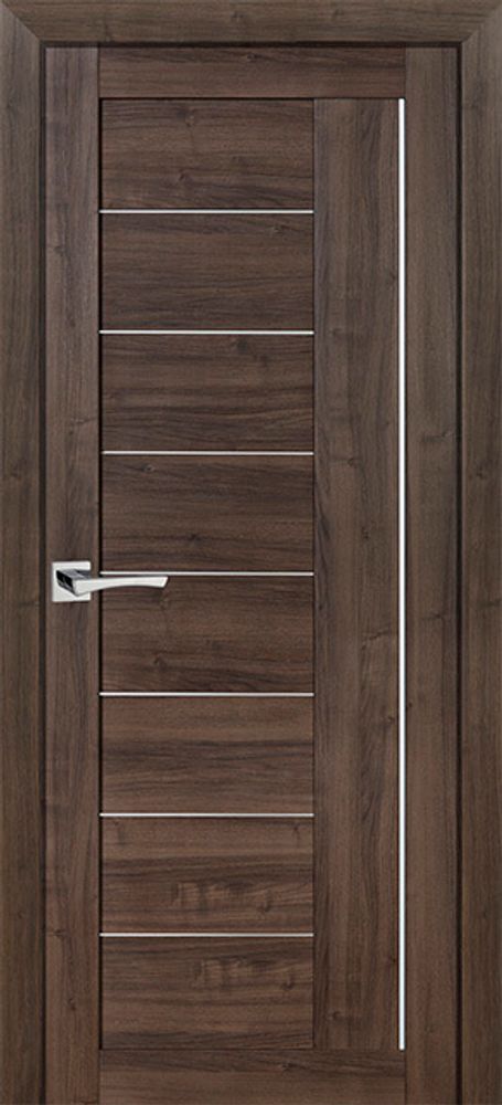 Дверь PS-17 / Цвет Орех пасадена / белый сатинат / Двери PROFILO PORTE Дверь PS-17 / Цвет Орех пасадена / белый сатинат / Двери PROFILO PORTE