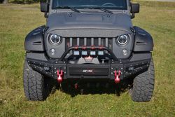 Бампер силовой передний BMS PRO-Line для Jeep Wrangler JK 2007-2017