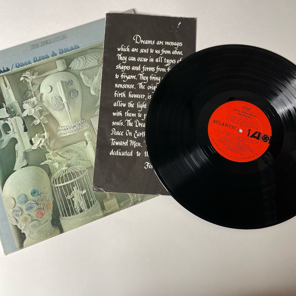 Винтажная виниловая пластинка LP The Rascals Once Upon A Dream (Canada 1968)