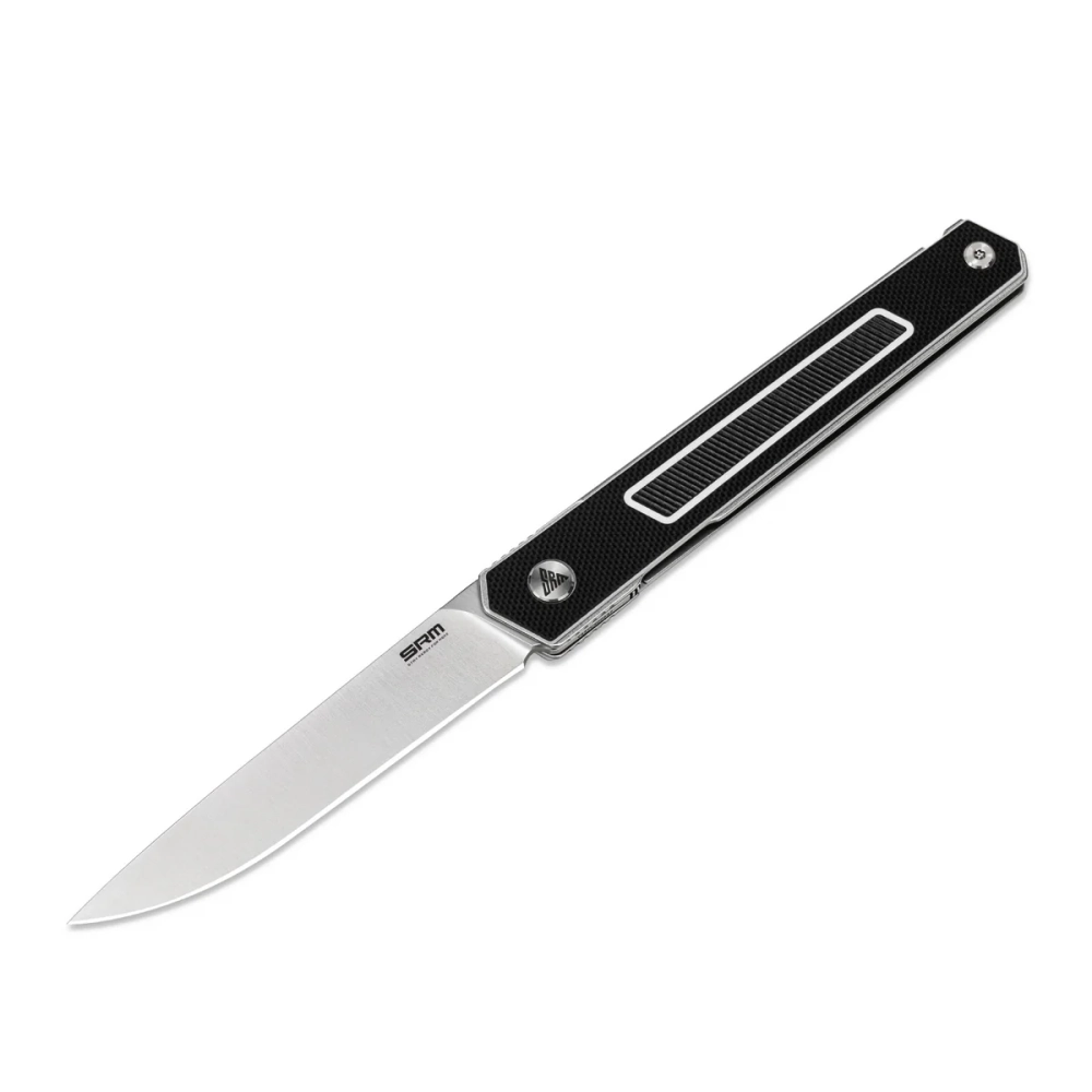 Нож складной SRM 125L-GB Swift Satin (12C27, Black G10)