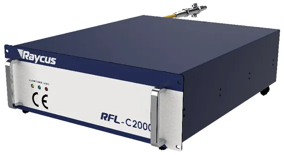 Одномодульный непрерывный лазерный источник Raycus серии Global RFL-C2000S-CE 2000 Вт