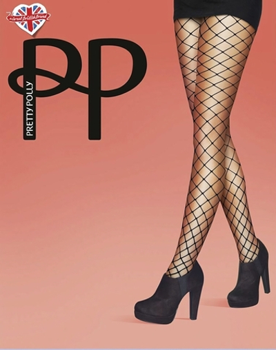 Колготки в крупную сетку Premium Fashion (Размер: S-M-L) (Цвет: черный)