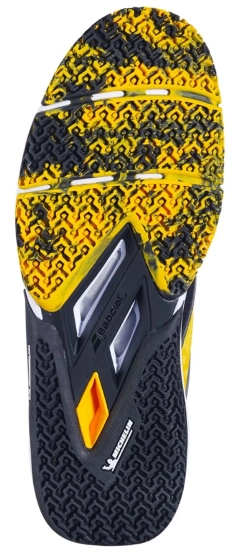 Мужские кроссовки для Padel Babolat Movea 2 - black/saffron