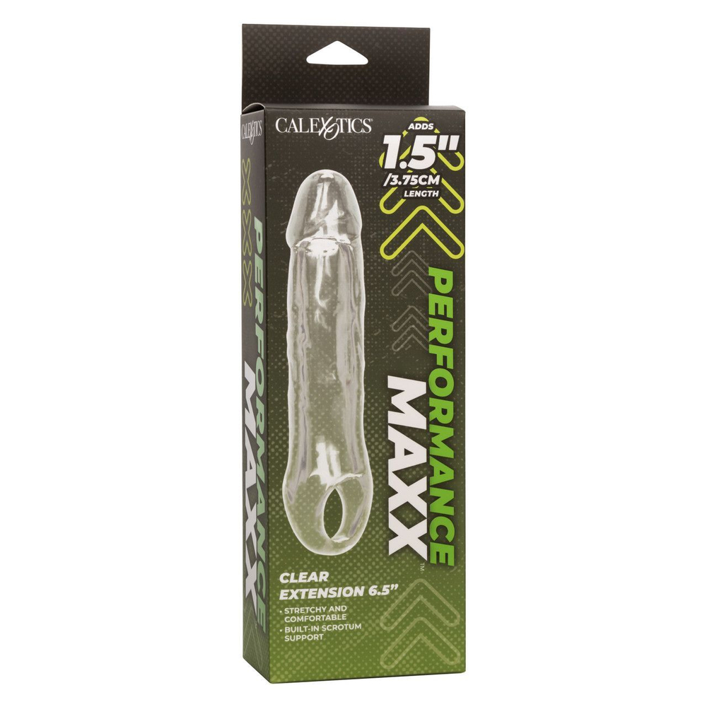 Прозрачная увеличивающая насадка Performance Maxx Extension 6.5 - 21 см. (Цвет: прозрачный)