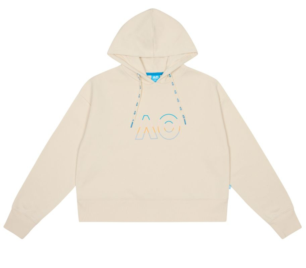 Женская теннисная толстовка Australian Open Oversized Logo