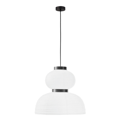 SLE6021-523-02 Светильник подвесной черный/белый D400*H380mm E27 2*60W