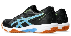 Мужские кроссовки для сквоша/бадминтона Asics Gel-Rocket 11 - black/waterscape