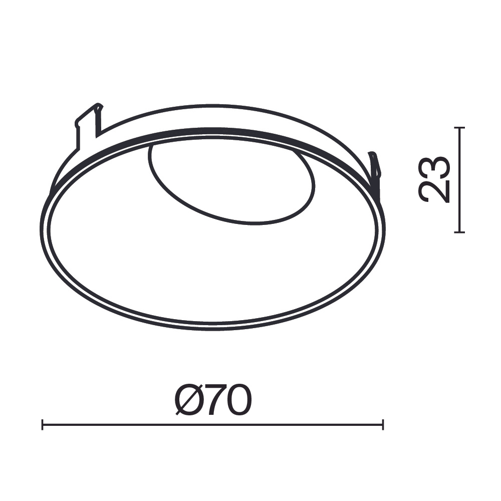 Комплектующие для светильника Technical Ring057-10-MG
