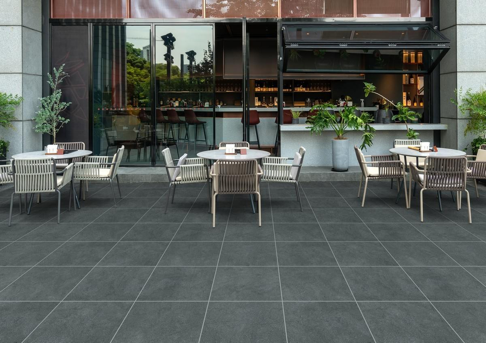 Ennface Outdoor Cement Steel 60x60