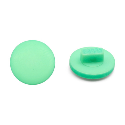 Пуговицы на ножке 18L=11 мм, пластик (Green (зеленый)), NE68, 72 шт