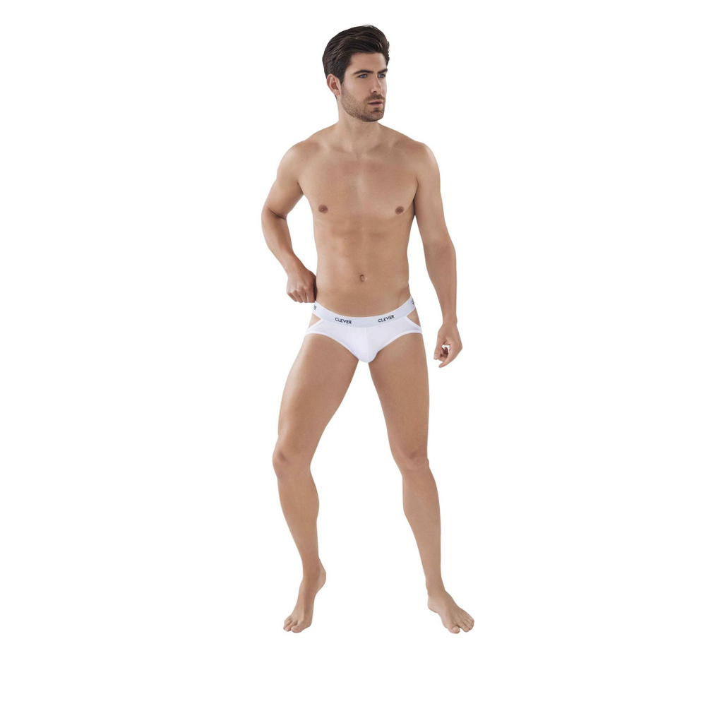 Белые мужские трусы-джоки Venture Jockstrap (Размер: XL) (Цвет: белый)