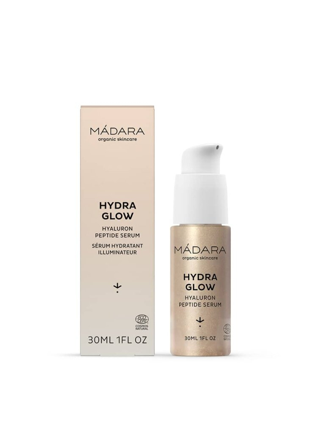 Сыворотка с гиалуроновой кислотой Hydra Glow MADARA, 30 мл