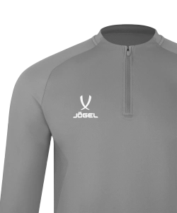 Джемпер тренировочный JÖGEL PREMIER PerFormDRY Training 1/4 Zip Top, серый