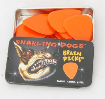 Медиаторы 12шт, 1.14 Snarling Dogs TNSDB351-114 Brain Picks