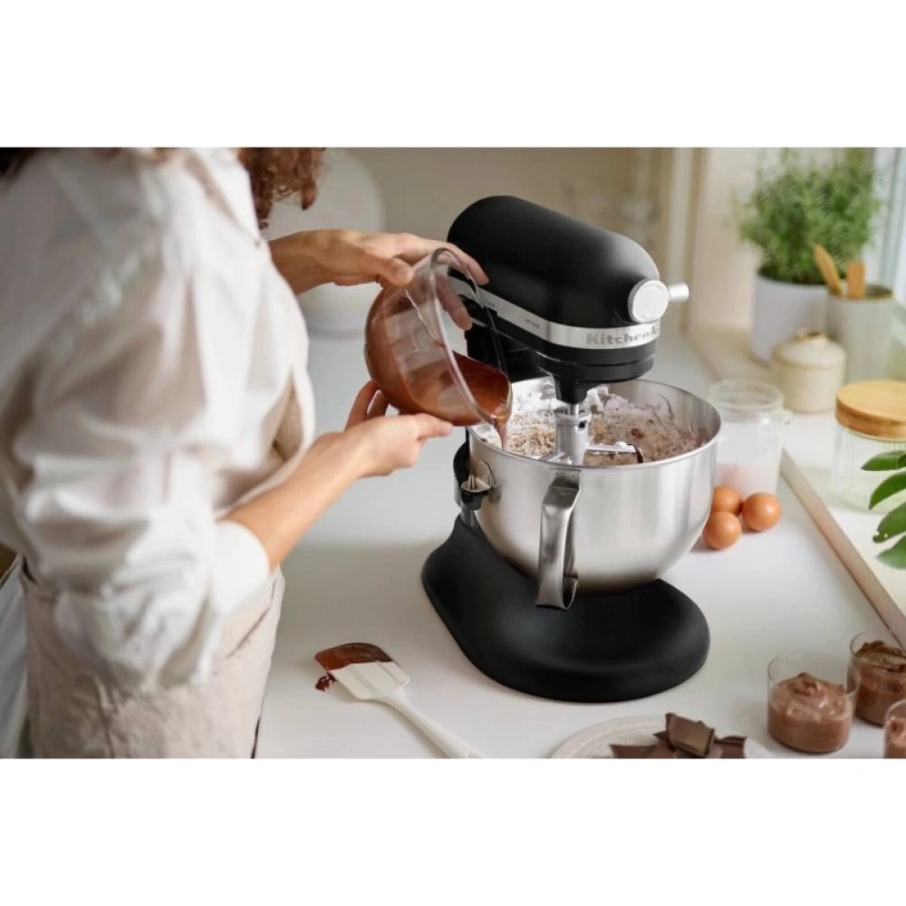 Миксер планетарный KitchenAid Artisan 5KSM60SPXEBM матовый черный