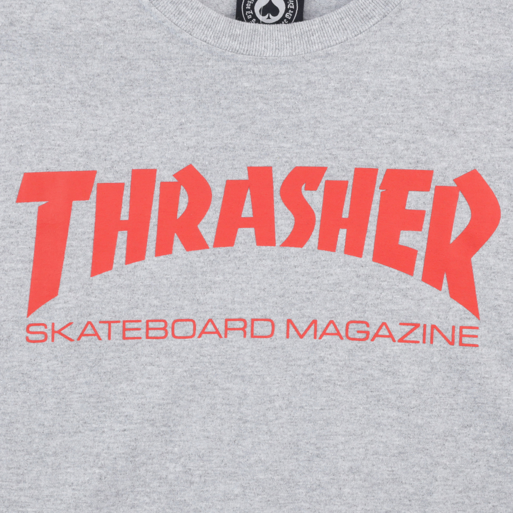 Футболка Thrasher Skate Mag (gray/red) артикул: - купить в магазине Дайс