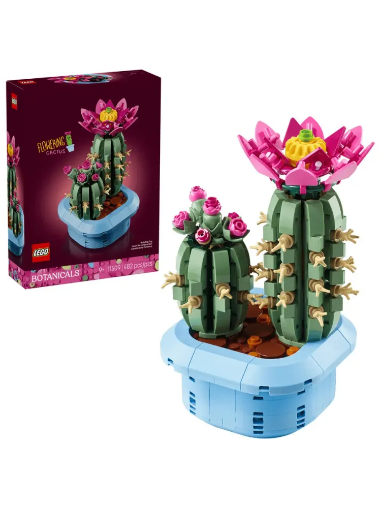 Конструктор Botanical Collection 11509 Цветущий Кактус