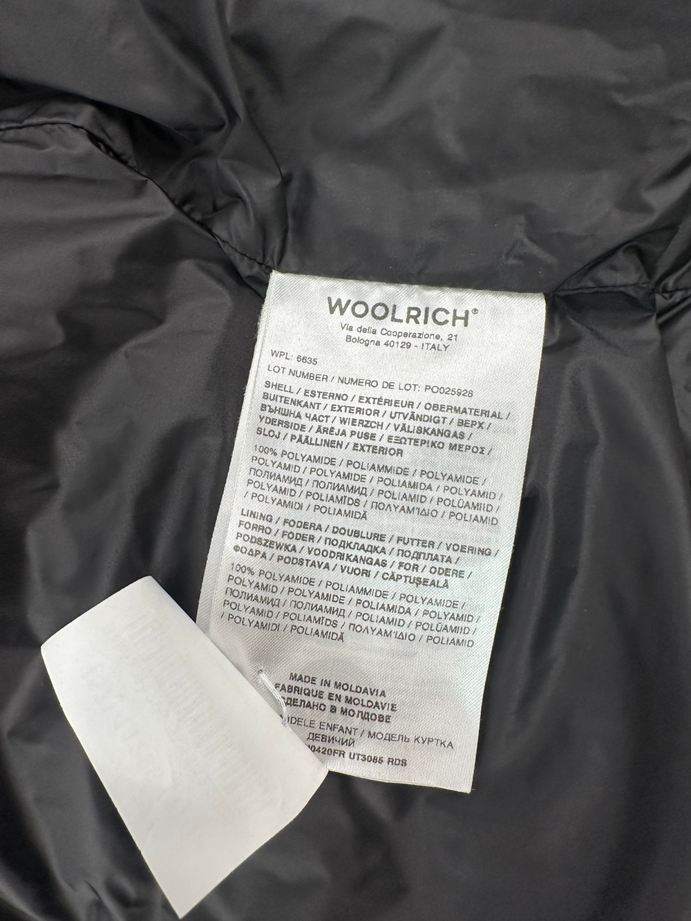 Пуховик Woolrich