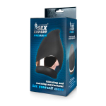 Черный вибромастурбатор Bior Toys Sex Expert SEM-55232