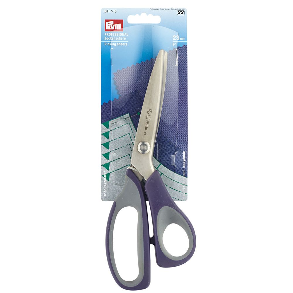 Ножницы зигзаг 23 см, сталь, Prym Professional