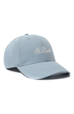 Кепка MC Saint Barth CATCER LINEN 31 голубой лён