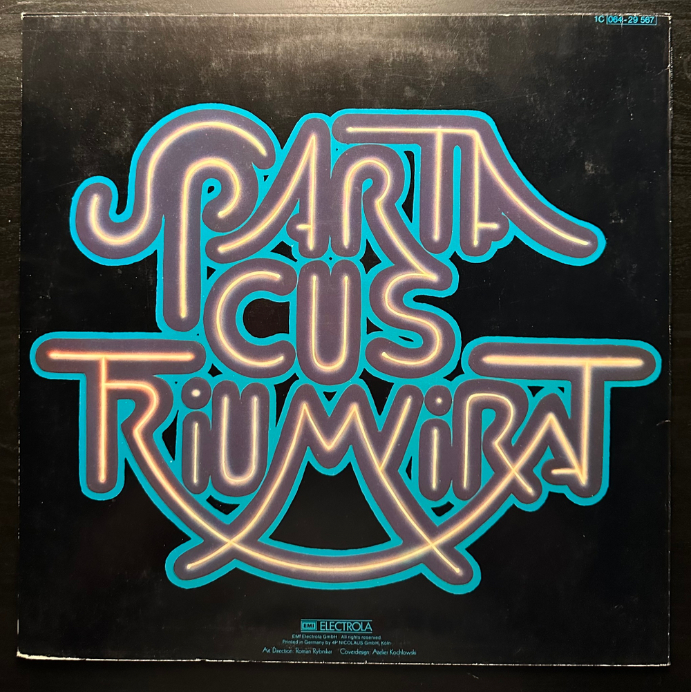 Triumvirat - Spartacus (Германия 1977г.)