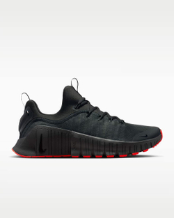 Кроссовки мужские Nike Free Metcon 6 (Черно-Красные) - FJ7127-008