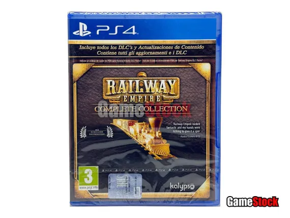 PS4 Railway Empire Complete Collection (Новый, Полностью на русском языке, CUSA-07632)