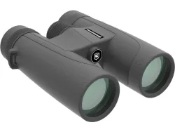 Бинокль Nikko Stirling Metor HD 8x42, вид спереди, черный корпус